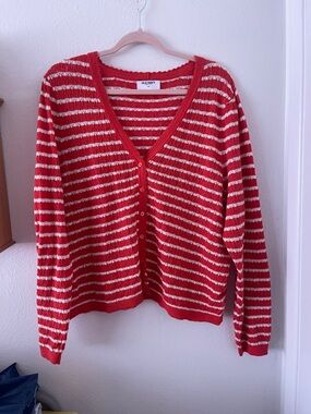 Old Navy Striped Cardigan, XXL